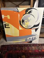 Tableau Porsche original 1/1 du peintre VINC