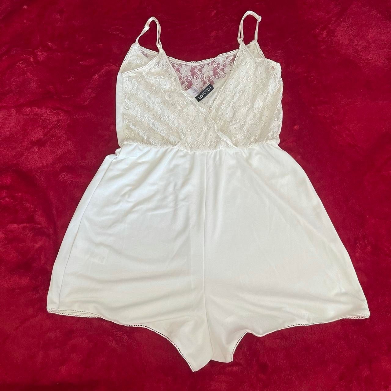 H&M Tute: Spitze Jumpsuit Weiss/Creme – Nuovo (secondo la descrizione) da Basel venduto da 1moonstar 1