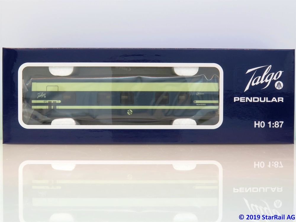 Electrotren 3301K H0 Zesdelige set met personenrijtuigen 'Talgo