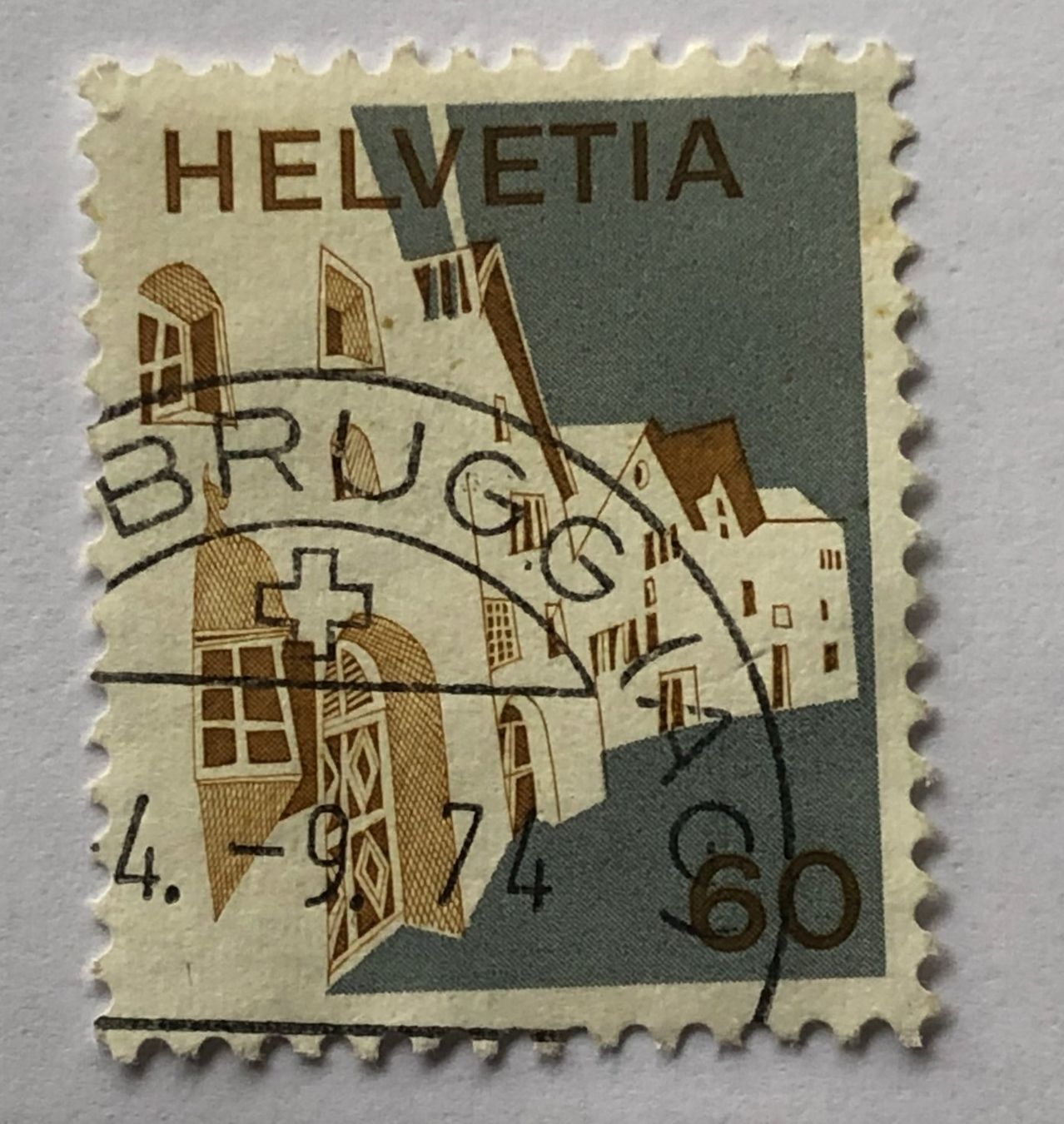 Tutti i francobolli: CH Briefmarken GESTEMPELT   Brugg – Usato da Aarau venduto da Billa007