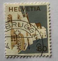 CH Briefmarken GESTEMPELT   Brugg