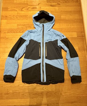 Peak Performance Skijacke hellblau schwarz Grösse M
