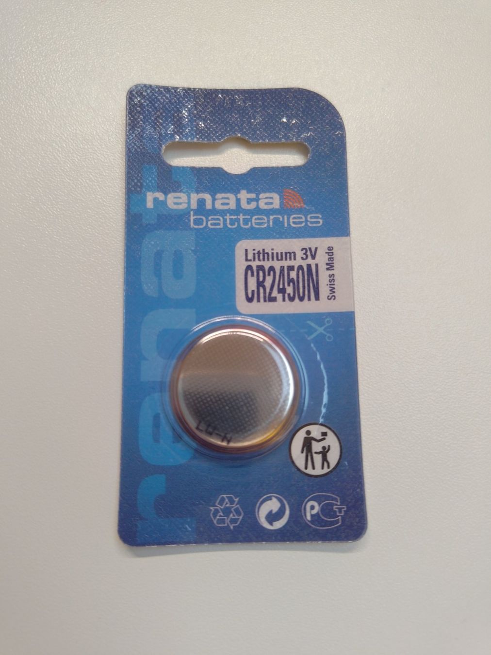 Accus & piles: Renata CR2450N Lithium 3V – Neuf avec emballage d'origine à Liestal par Kratzilla
