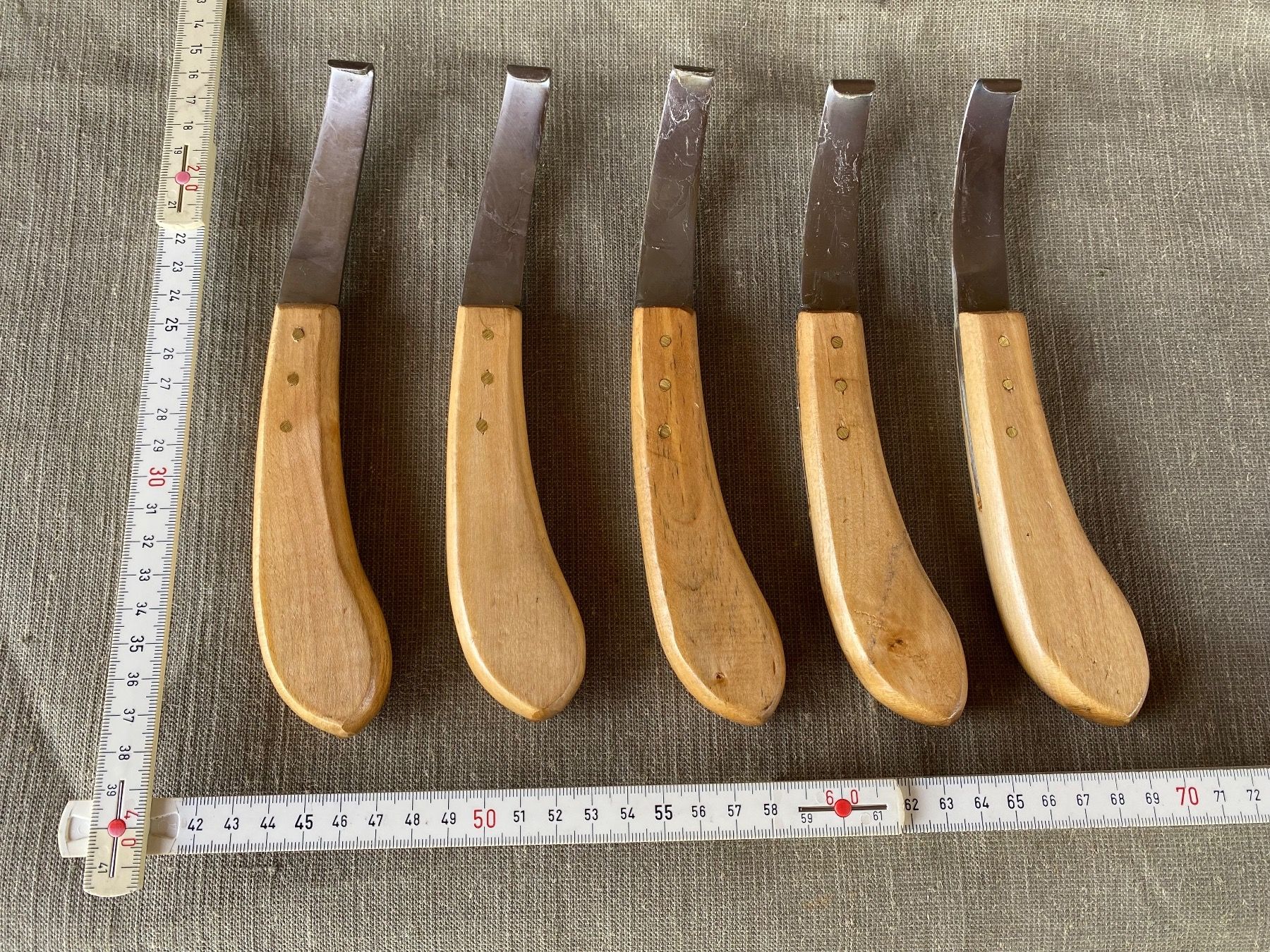 Carrozze: 5 Hufmesser / Klauenmesser – Usato da Feldbach venduto da Fea1 9