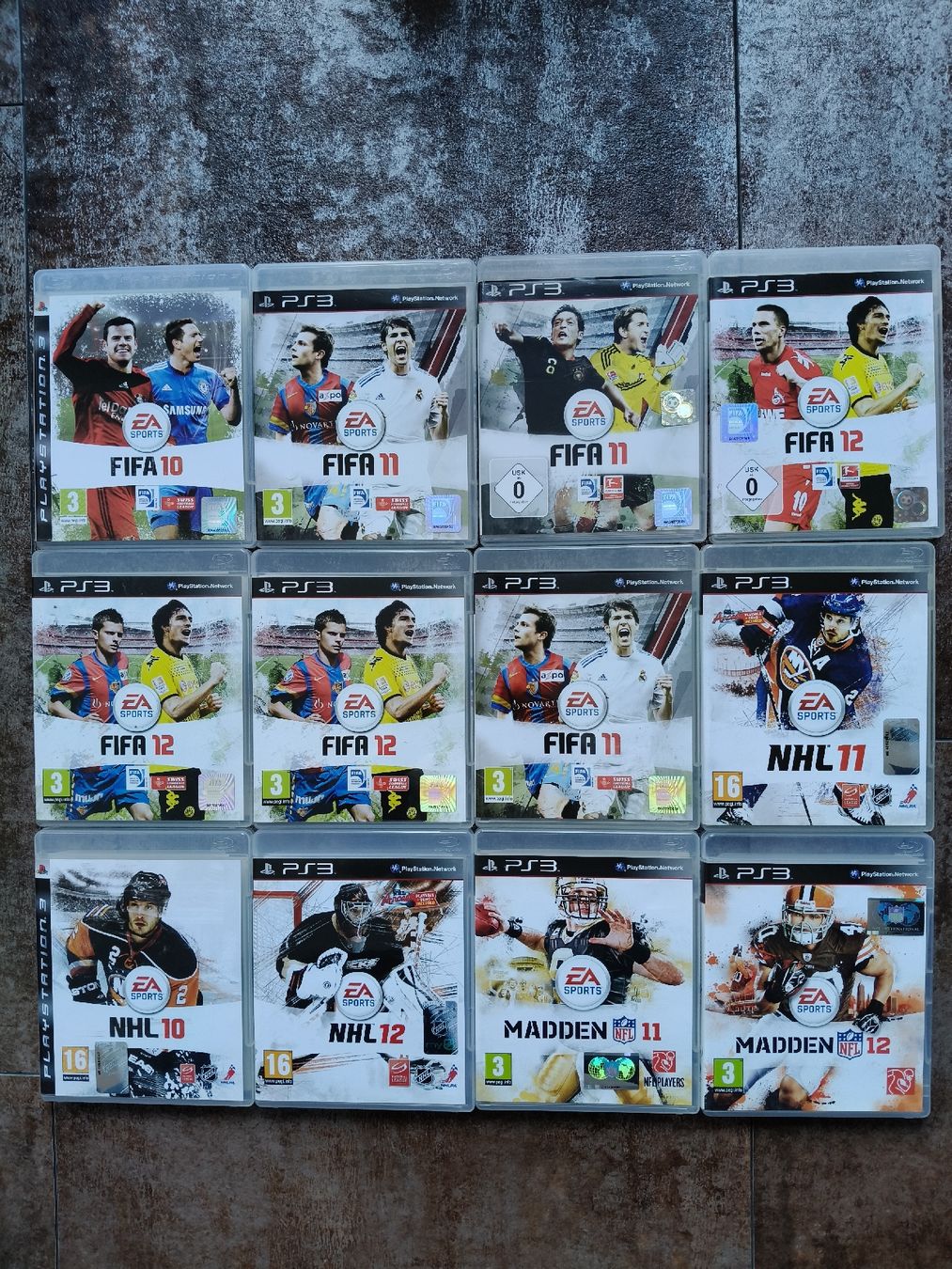 Giochi: PS3 Spiele Sammlung: FIFA, NHL & Madden – Usato da St. Gallen venduto da Ringa72