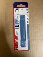 Faust Metallbohrer HSS-R 1,0mm 2 Stk.