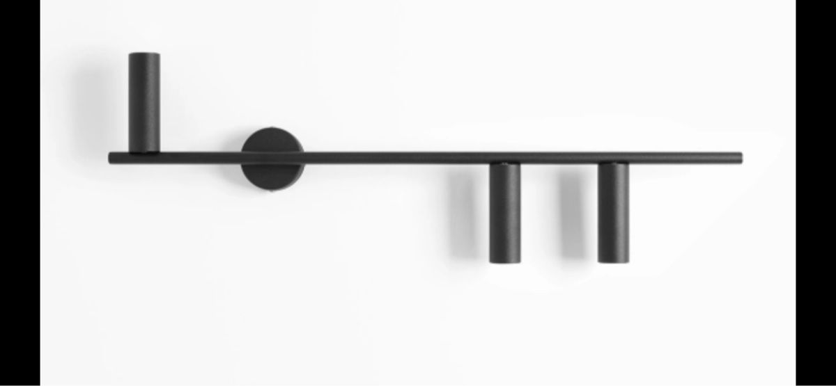Lampade: 2x Wandleuchte Trevo3- 3 LED Spots- mattschwarz – Usato da Kreuzlingen venduto da joeyjoey