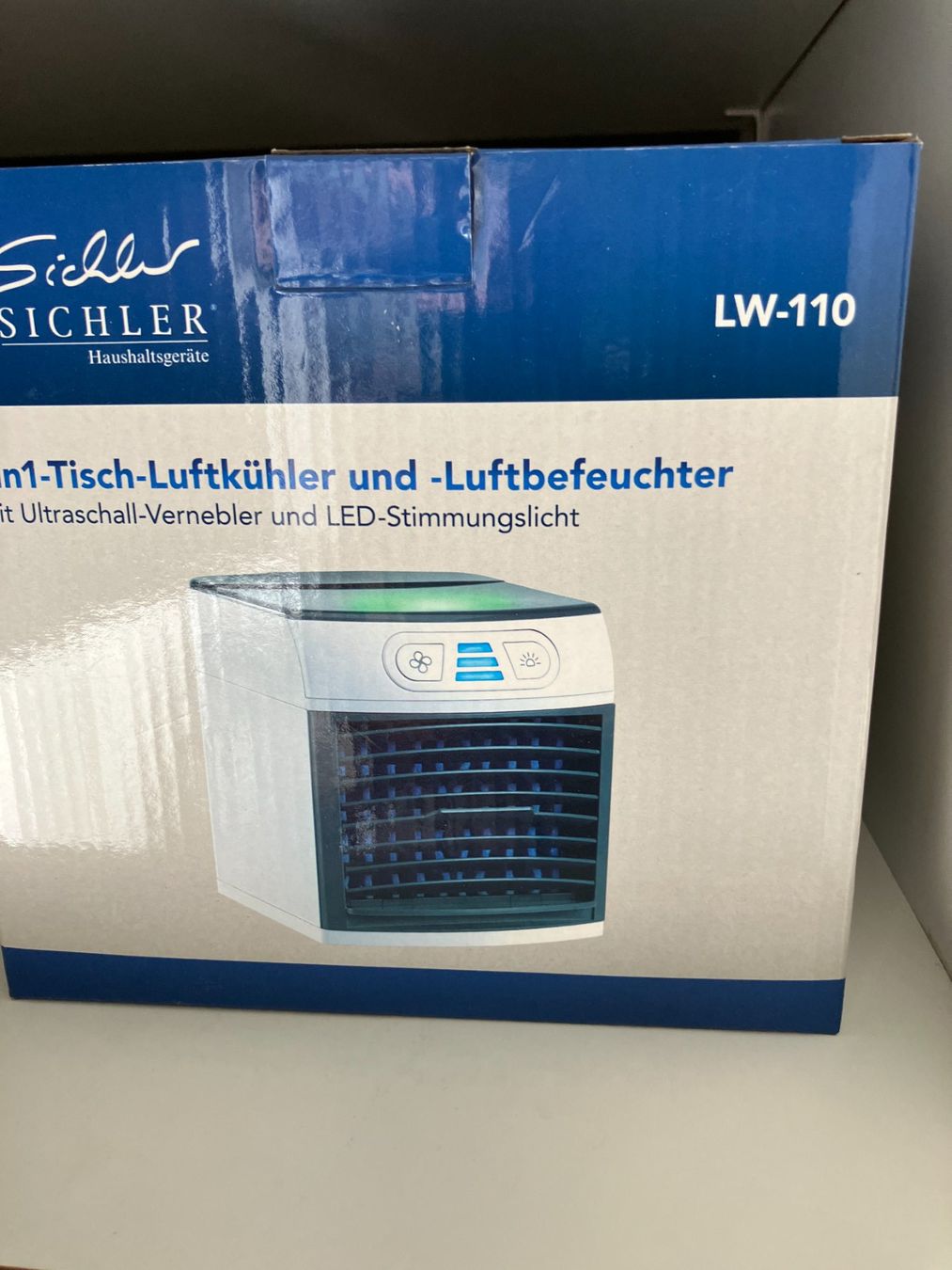 Umidificatori d'aria: Tisch-Luftkühler und Luftbefeuchter neu – Nuovo e nell'imballaggio originale da Aadorf venduto da heiluz15 2