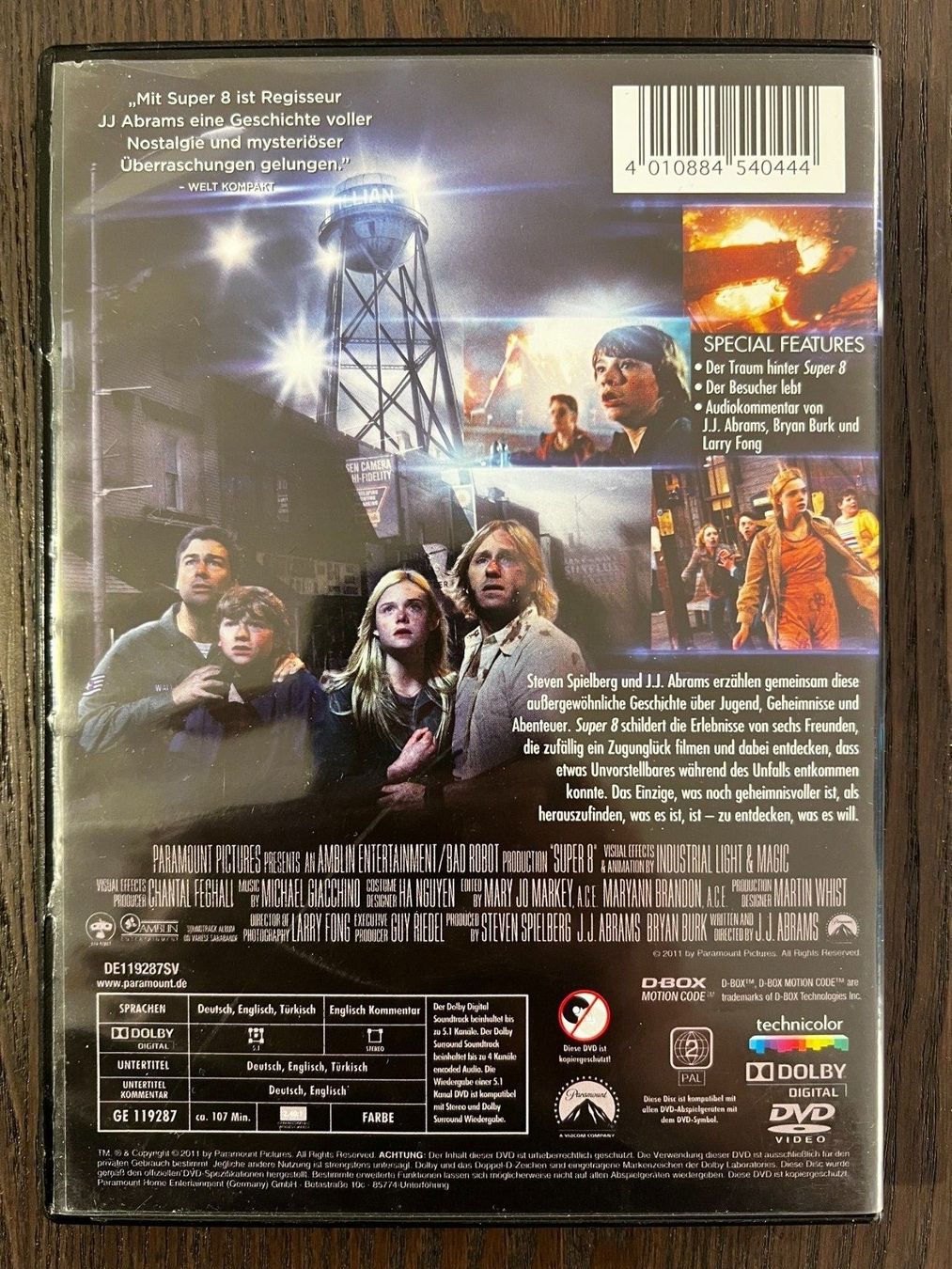 Tutti i DVDs: Super 8 – Usato da Zürich venduto da FilmFreunde 1