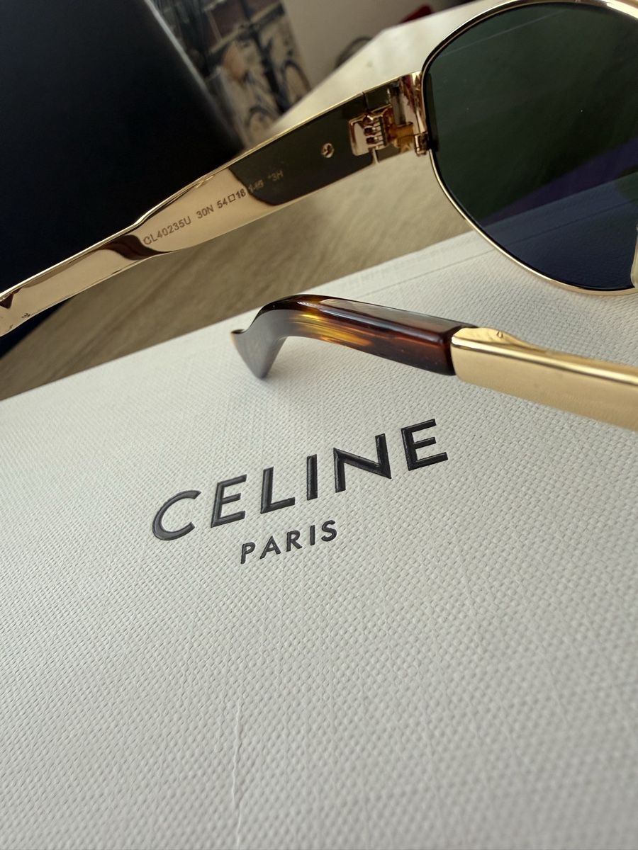 Celine Brillen & Gläser: Celine Triomphe Sonnenbrille – Neu und originalverpackt aus Winterthur von -BeHappy24- 4