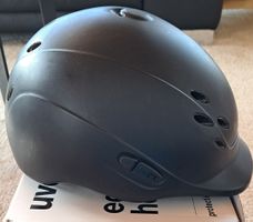 Reithelm Uvex Onyxx (49-54cm), schwarz matt