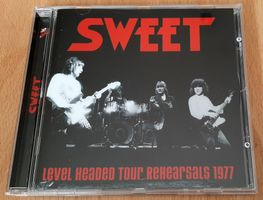 SWEET Level Headed Tour Rehearsals 1977 CD sehr rar wie neu!