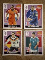 Panini Extra Sticker Set 4 Fussballer Konvolut