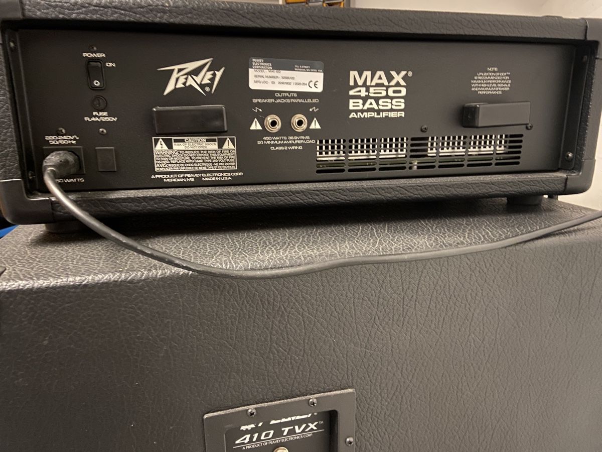 Peavey Amplificatori: Peavy Bass Verstärker – Usato da Aeschiried venduto da mar654cel 2