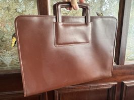 Leder Aktentasche Bürotasche