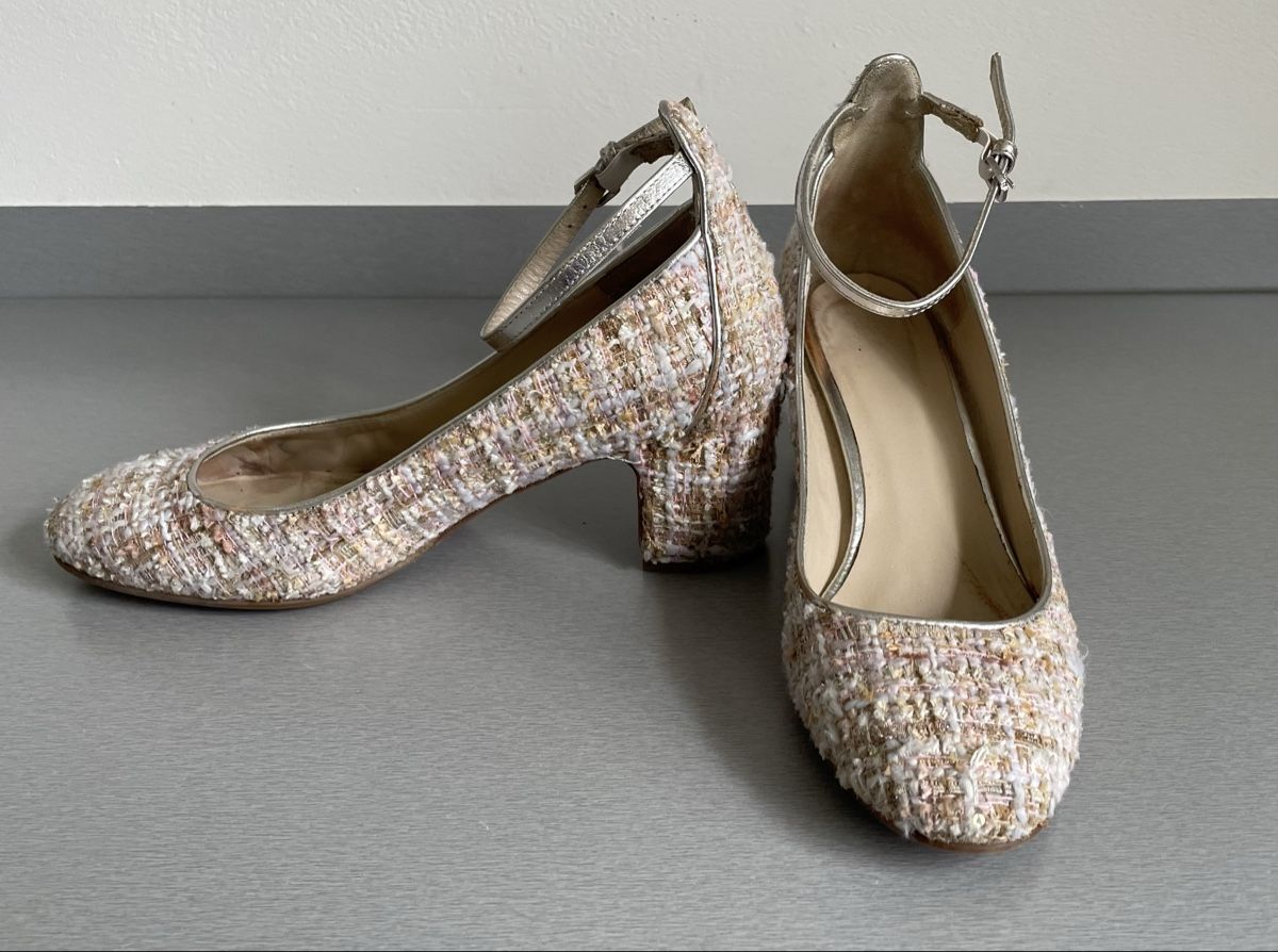Navyboot Scarpe da donna: Boucle Stoff Navyboot Schuhe, Gr. 37 – Usato da St. Moritz venduto da cri_h9tt 4
