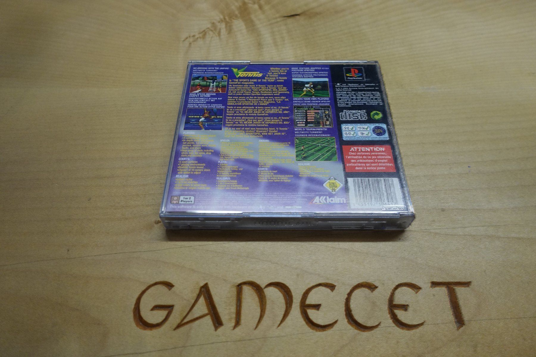 Spiele: V-Tennis – Gebraucht aus Steinach von Gamecet 2