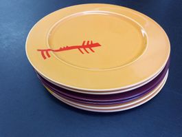 6 Bodum Teller - Essteller - Speiseteller - Servierteller