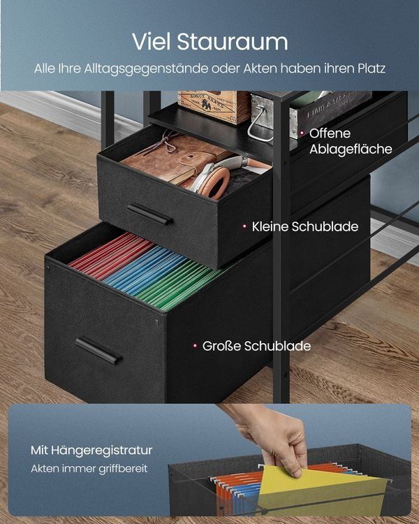 Scrivanie: Schreibtisch mit Schubladen LED Steckdose USB MIRON – Nuovo e nell'imballaggio originale da Lachen SZ venduto da MAMORU-MOEBEL 4