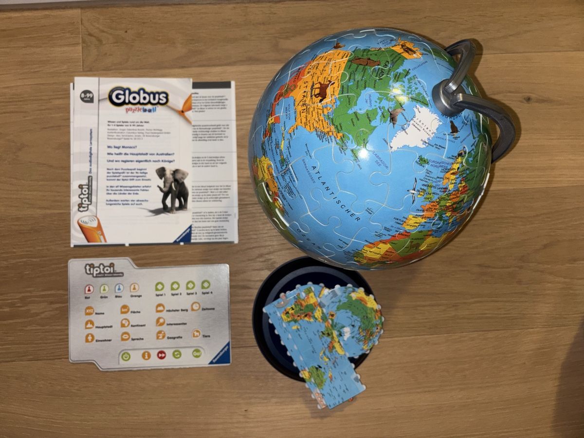 Tiptoi Altro in Decorazioni & Accessori: Tiptoi Globus Puzzle Ball – Usato da Moosseedorf venduto da lisa.kie 1