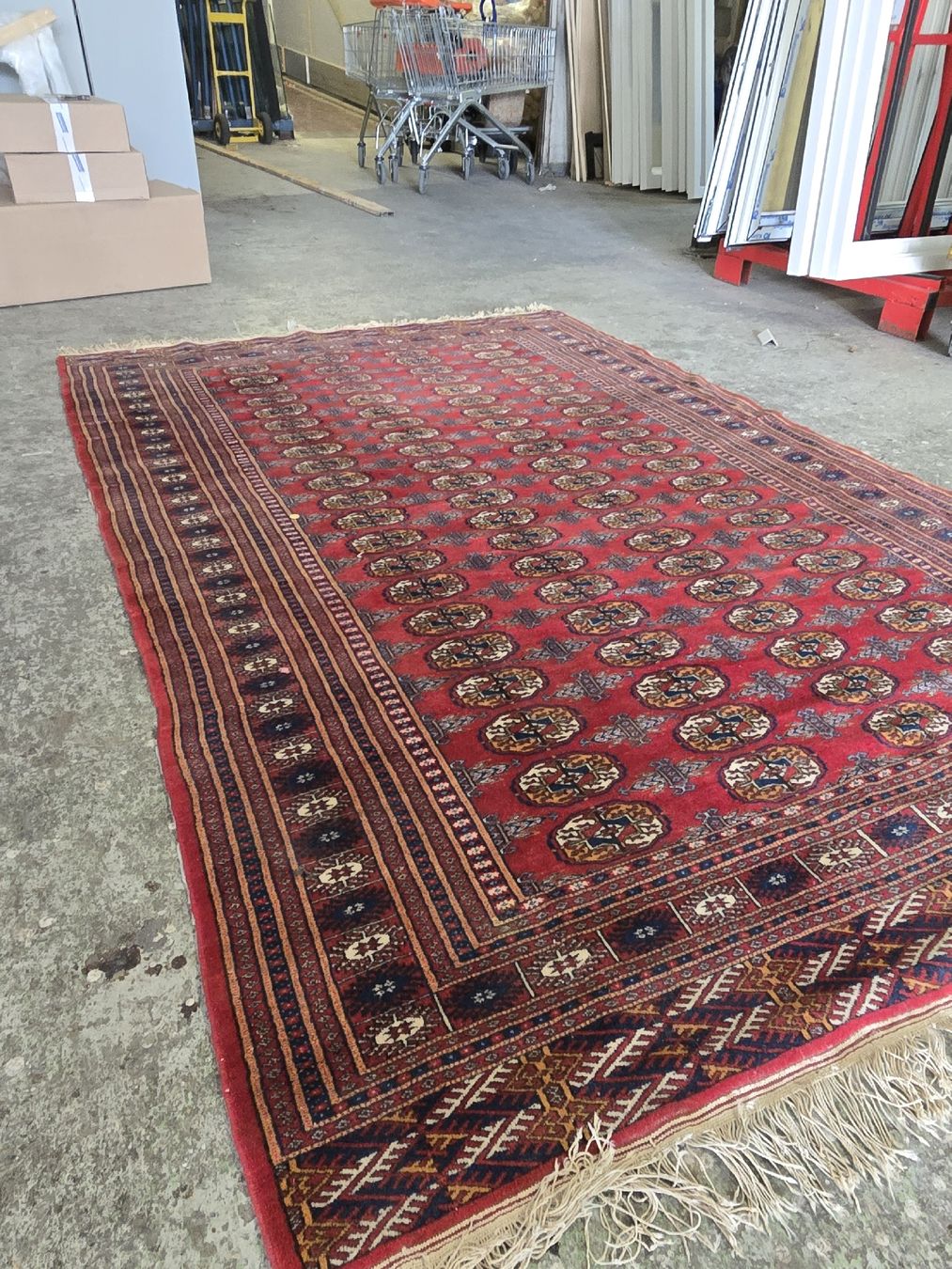 Teppiche: Roter Orientteppich 240cm x 155cm (D1) – Gebraucht aus Rorschach von TimelessTrading 1