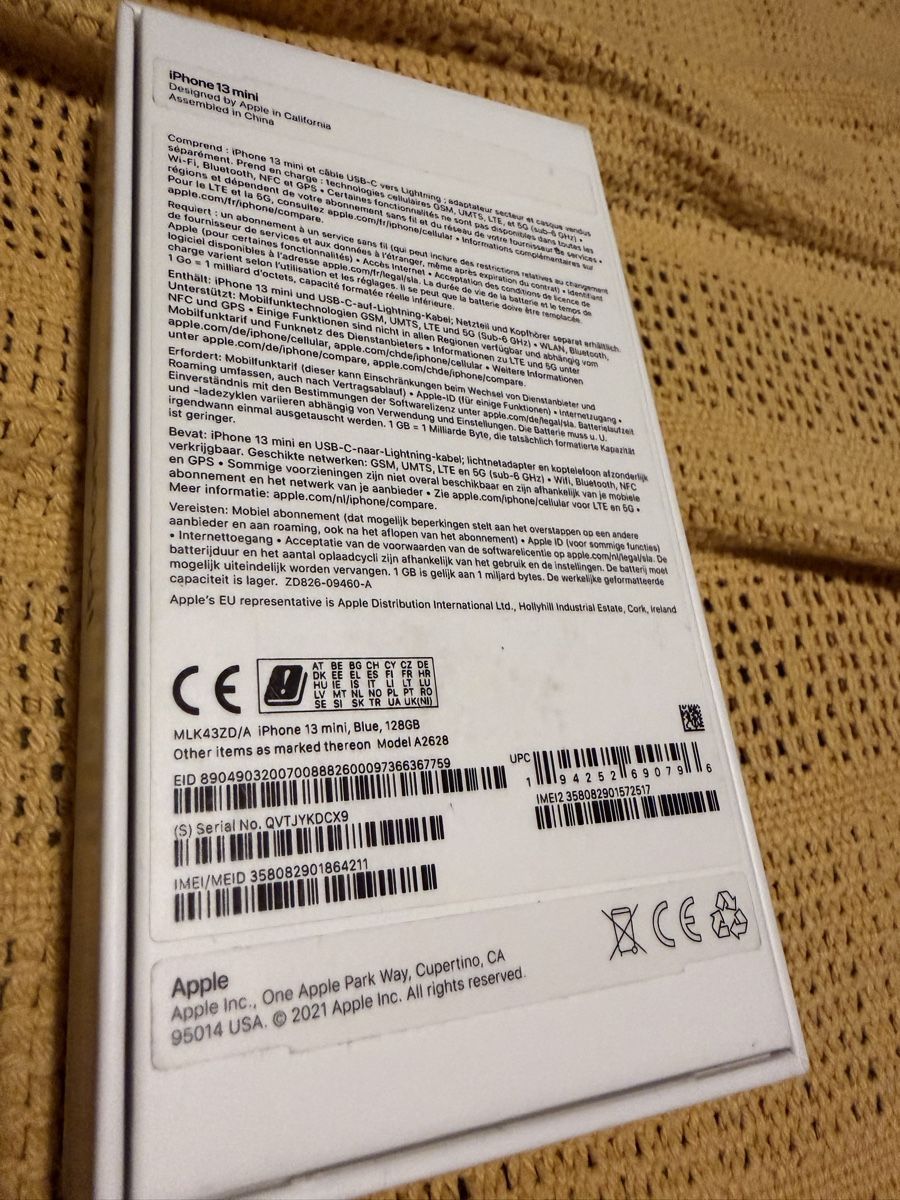 Apple Telefoni cellulari / Smartphones: Iphone 13mini blau 128gb – Usato da Binningen venduto da splinter123 4