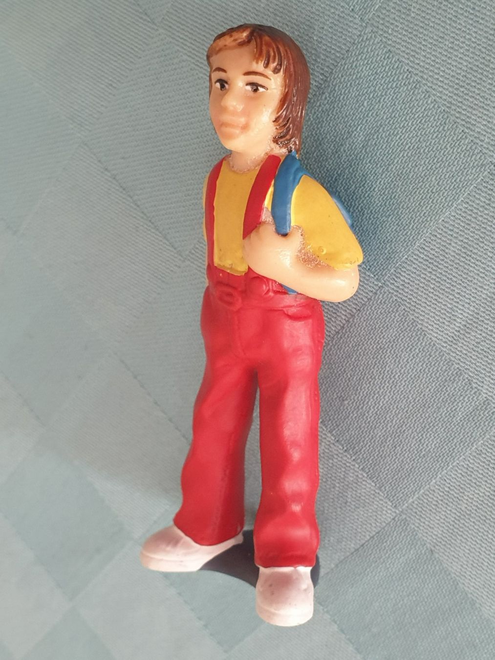 Schleich Figuren: Mädchen mit blauem Rucksack Schleich Figur – Gebraucht aus Mörschwil von spirspi 2