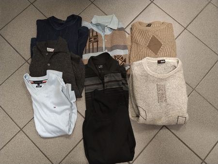 8x Pullover, Alpaka,Lammwolle,wolle,Cotton caschmere,top!