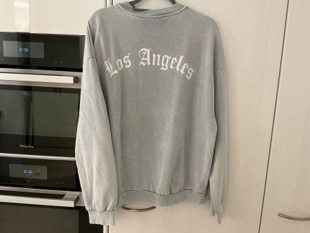 Grauer Los Angeles Pullover Gr.L