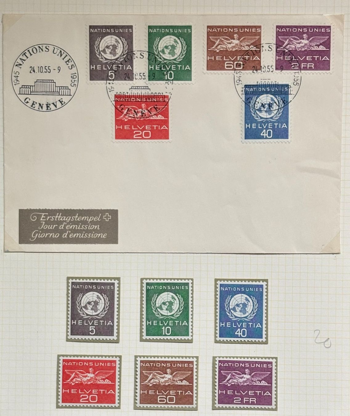 Tutti i francobolli: LOT SCHWEIZER BRIEFMARKEN – Usato da Ostermundigen venduto da Wyatt-Earp