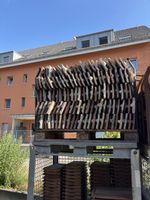 Handgemachte bieberschwanz ziegel gemischt