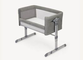 JOIE Beistellbett & Wiege, Roomie foggy gray (26072999Z)