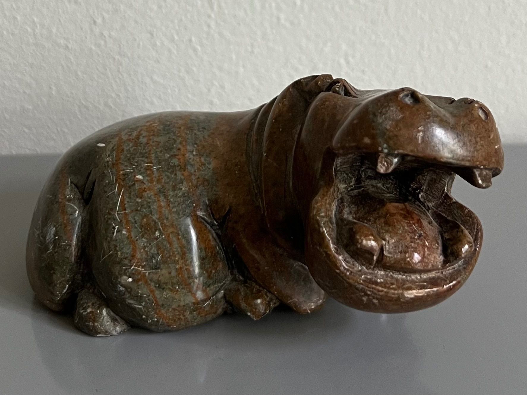 Skulpturen & Statuen: Antike Hippo Steinskulptur – Neu (gemäss Beschreibung) aus Zürich von Mel_Meli