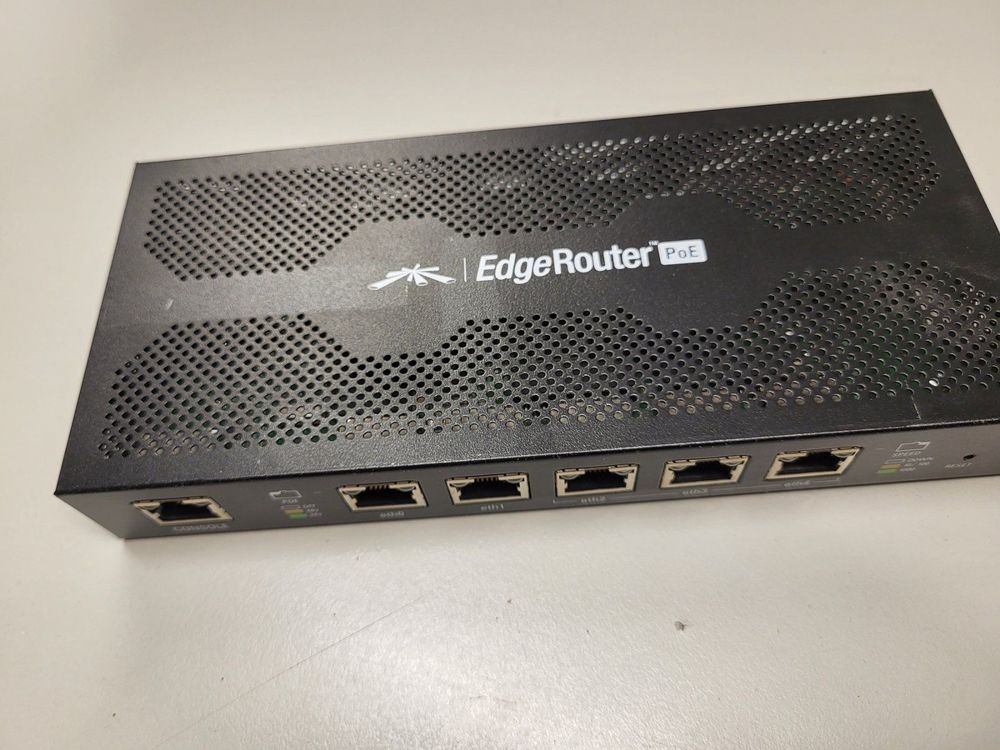 Routeur Ubiquiti EdgeRouter PoE X 5 ports Gigabit (Gebraucht) in Sion ...