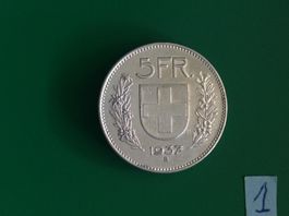 5 francs  1937  Jolie