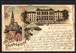 Litho Schaffhausen, Kath. Vereins-Haus, 