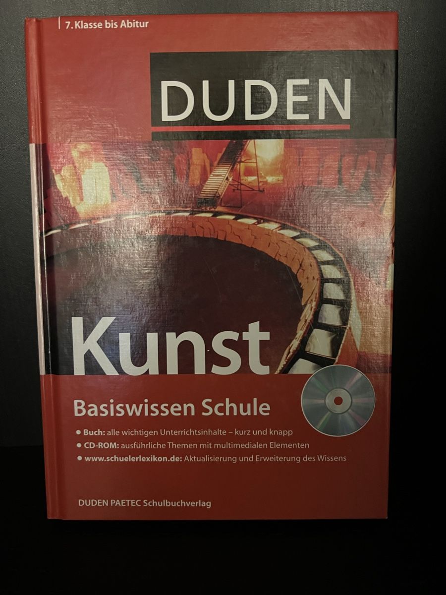 Libri: Kunst Duden Basiswissen Schule - mit CD-Rom – Usato da Zürich venduto da rigani