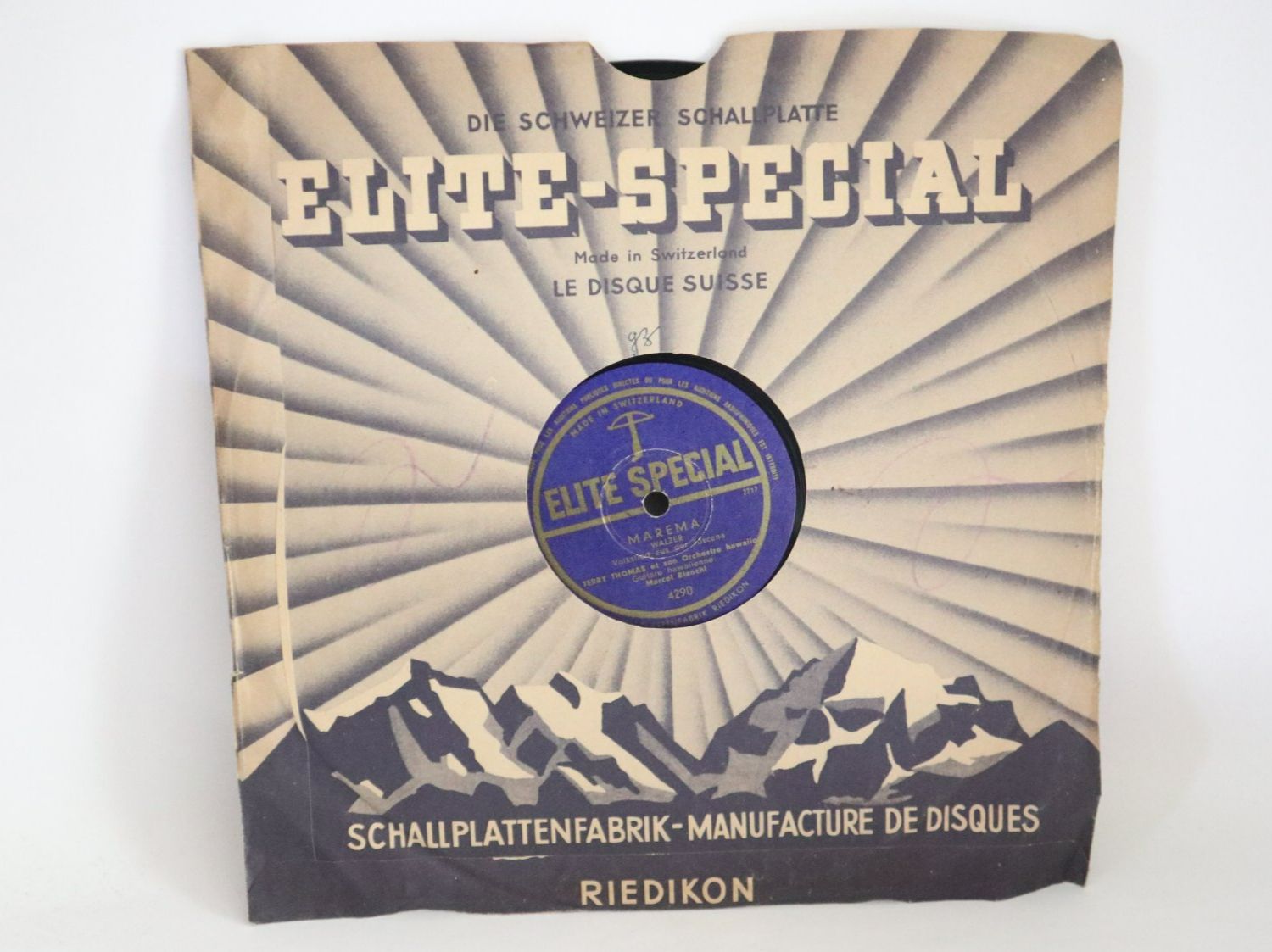 Schallplatten: Schellack Jerry Thomas Orch. Brasil Marcel Bianchi Turicapho – Gebraucht aus Eschenbach SG von Astalavista 2