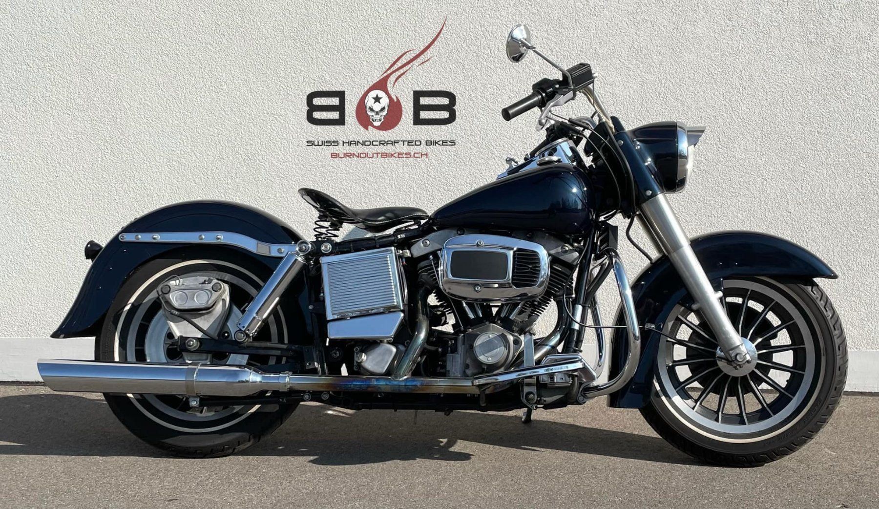 Harley-Davidson Chopper: HARLEY DAVIDSON FLH SHOVELHEAD – Usato da Sirnach venduto da B.O.B.BIKES 1