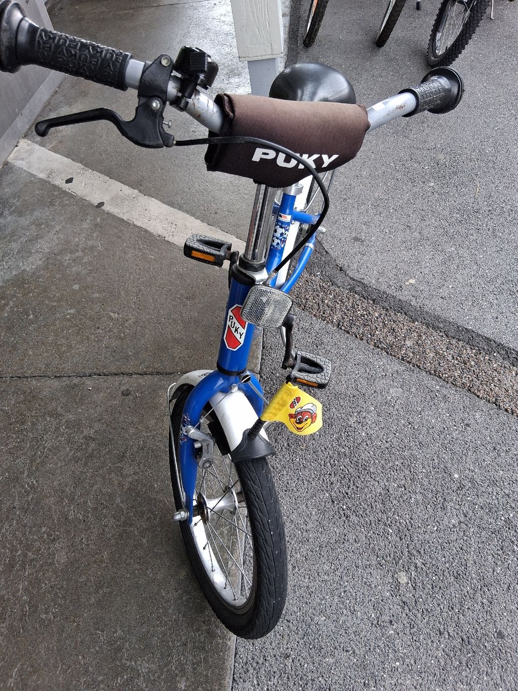Puky Kinderfahrrad, 16 Zoll, blau-weiss, Top Zustand! (Gebraucht) in  Schachen LU fr CHF 40  nur Abholung auf Ricardo kaufen