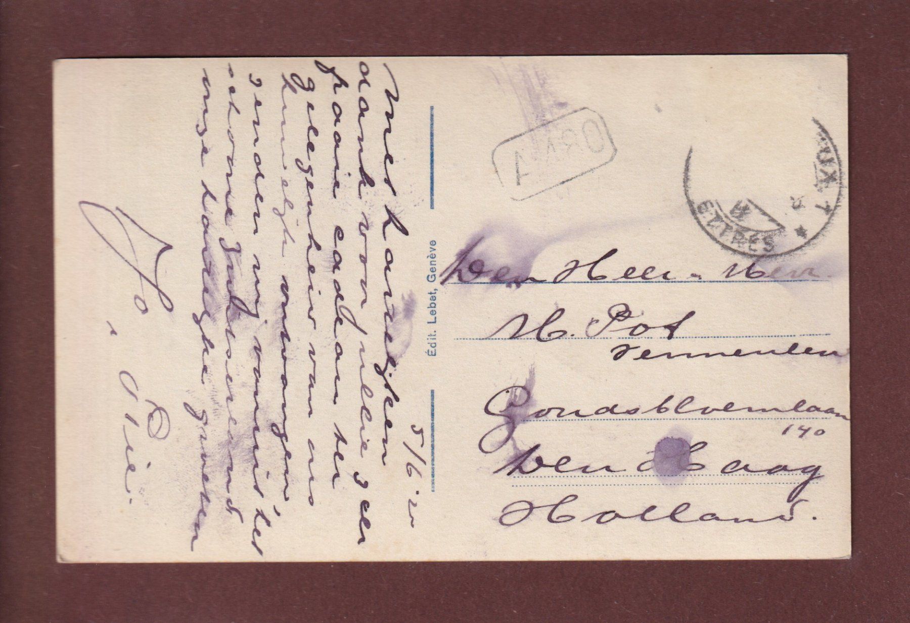 Cartoline postali: MONTREUX et Clarens – Usato da Pully venduto da nicecards 1