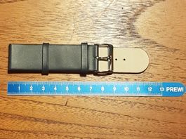 22mm Bracelet de montre en cuir
