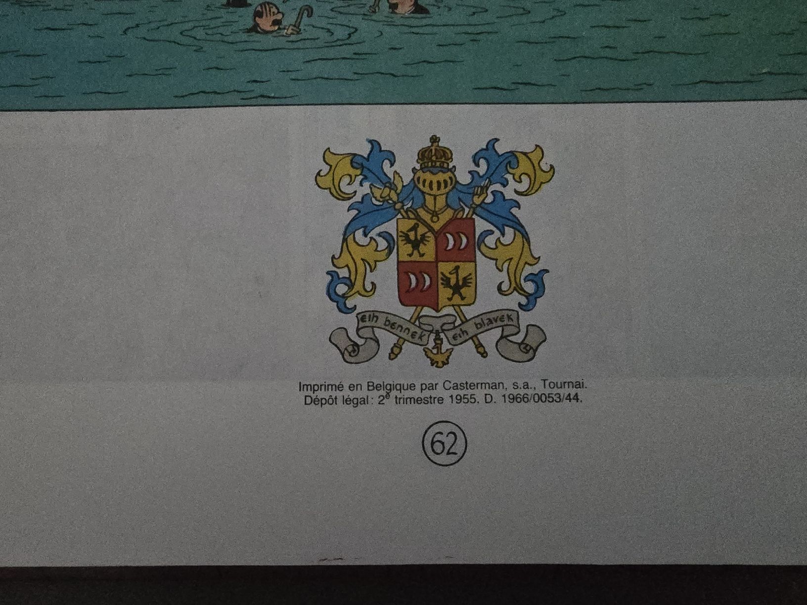Comics: Tintin - Le Sceptre d'Ottokar - Edition Originale 1966 – Gebraucht aus Courtemaîche von justine21 2