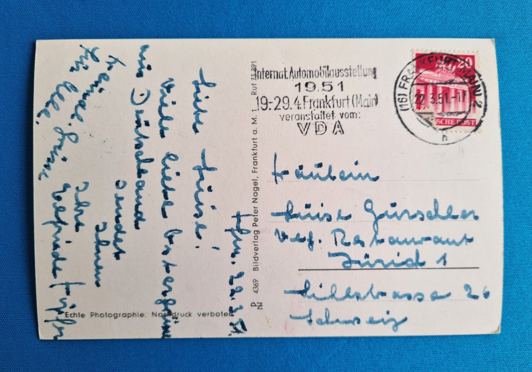 Cartoline postali: Postkarte Alt – Usato da Saland venduto da V-Tour 1