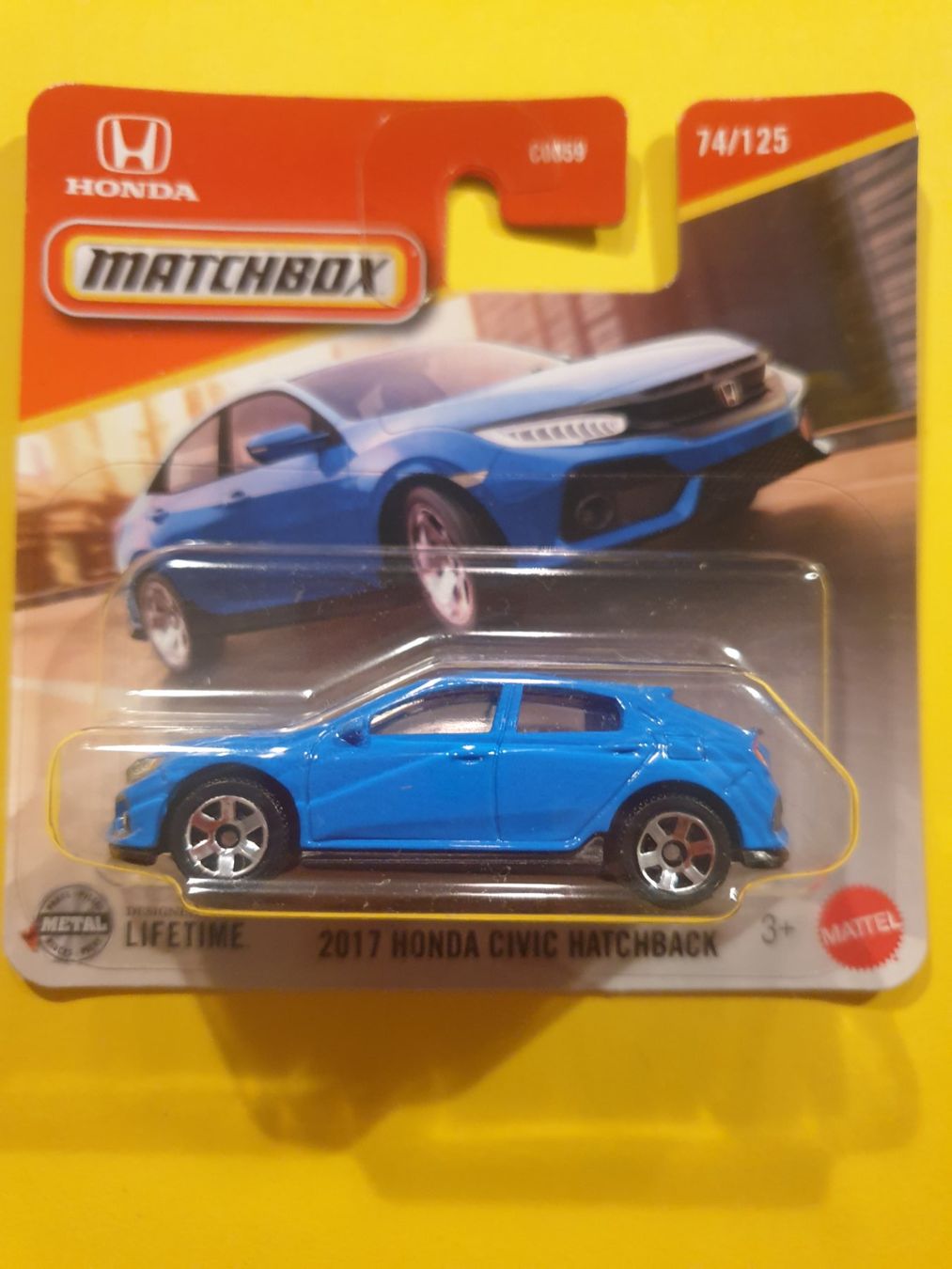 Matchbox Modellautos: Matchbox 2017 HONDA CIVIC HATCHBACK – Neu und originalverpackt aus Oftringen von Rotor 1