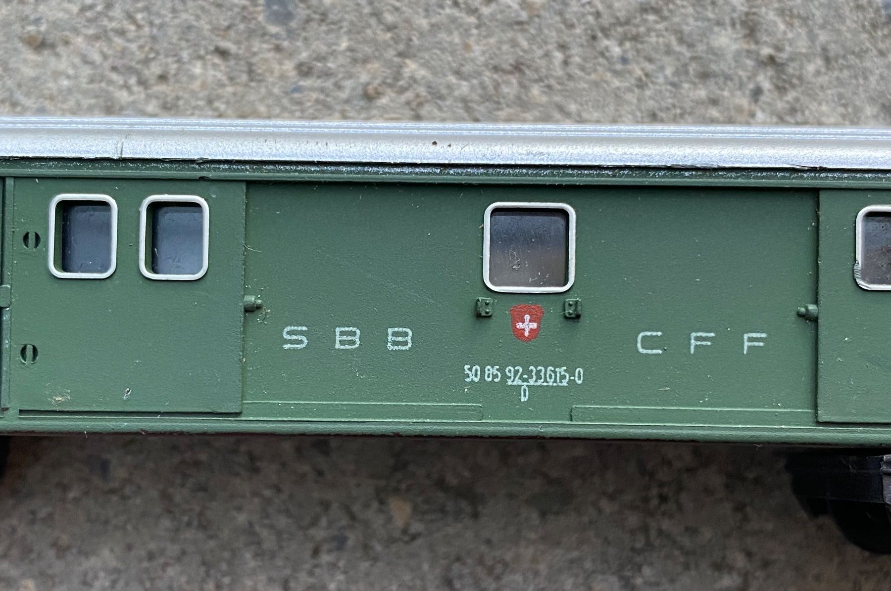 Trix Modellini di ferrovie: Postwagen SBB CFF MINITRIX – Nuovo (secondo la descrizione) da Rabius venduto da nel_5rvc 2
