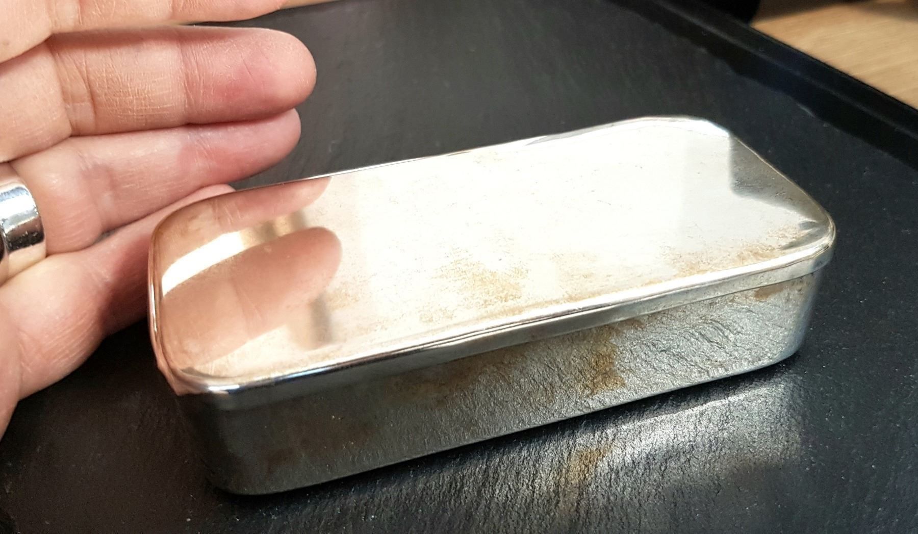 Altro in Decorazioni & Accessori: Petite boite à bijoux argentée – Nuovo (secondo la descrizione) da Veyrier venduto da Leilazizou 1