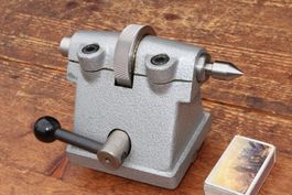 Aciera F3 Reitstock mit Spitze ,Spitzen- Höhe 75mm