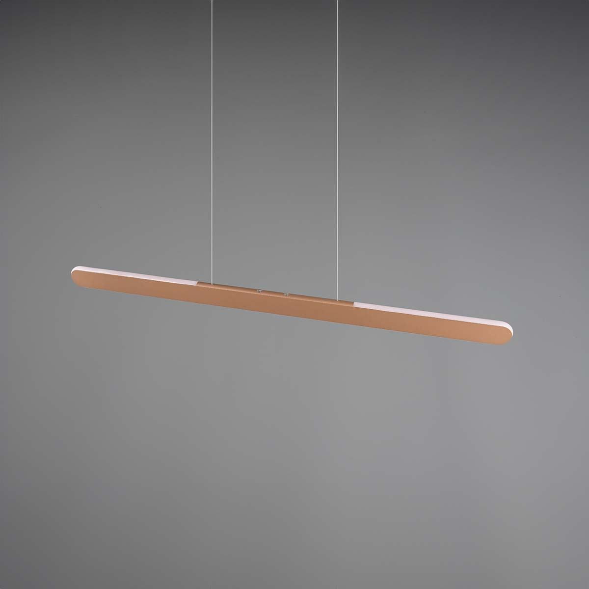 Lampadari & plafoniere: LED Pendelleuchte, Braun, 100 cm x 8 cm – Nuovo (secondo la descrizione) da Kreuzlingen venduto da Smart-Light 9