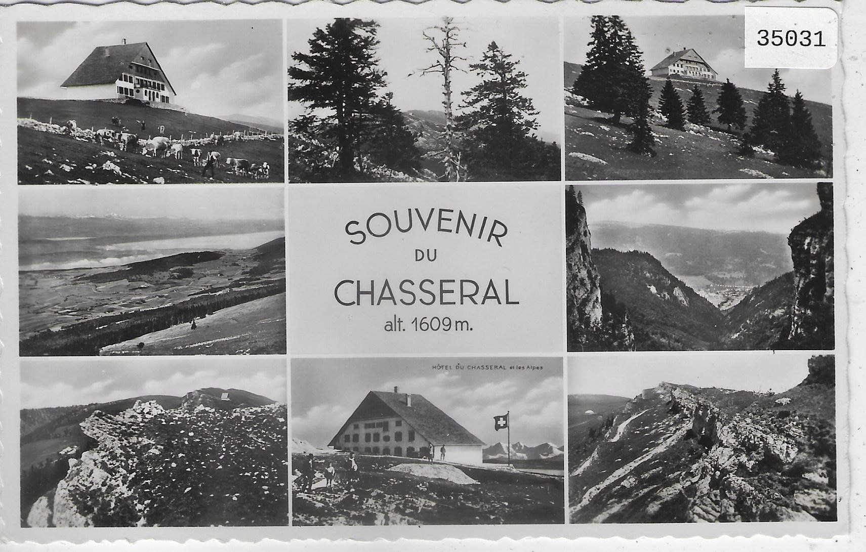 Ansichtskarten: Souvenir du Chasseral - Multiview – Gebraucht aus Ettingen von Kartenplanet